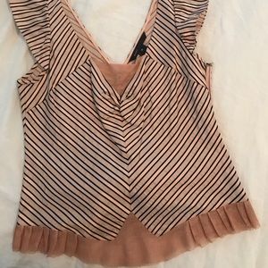 Marc Jacobs sleeveless frilly top